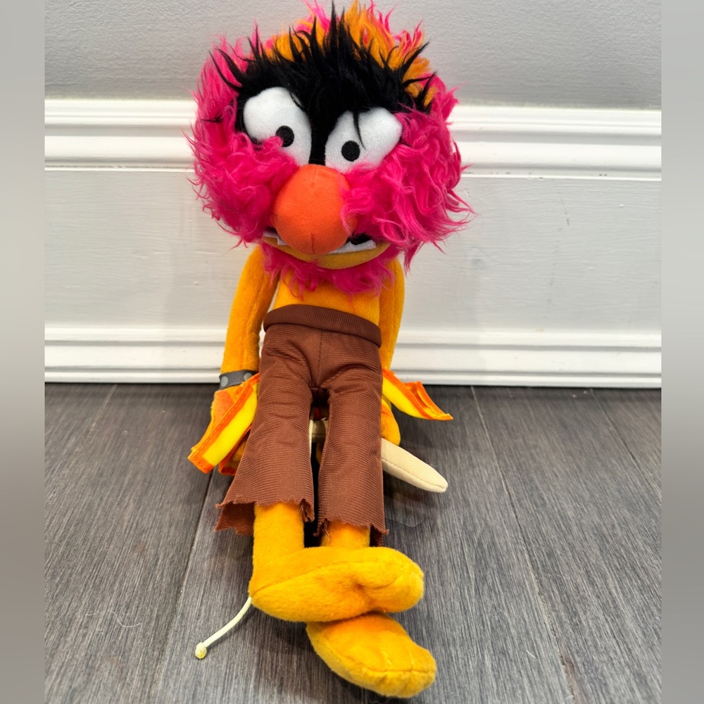 The Muppets 14” in Drummer Animal Plush Stuffed Animal Toy Kids Toddlers
